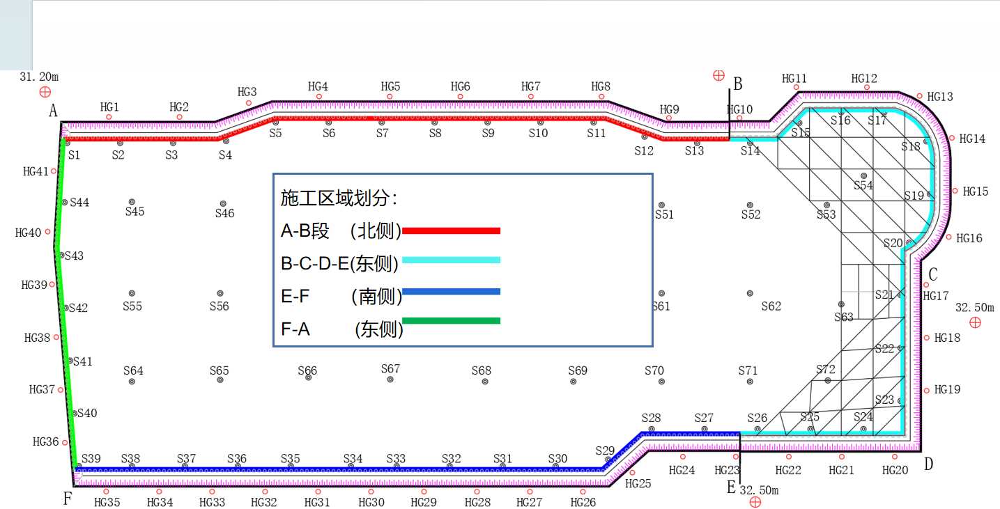 宿州灵璧县基坑支护设计